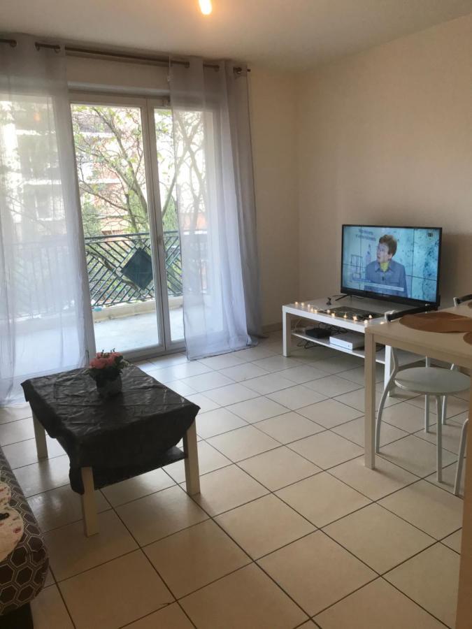 Appartement Entier T2 Avec Piscine Paradis Entierement Meuble Proche Metro Toulouse Exteriör bild
